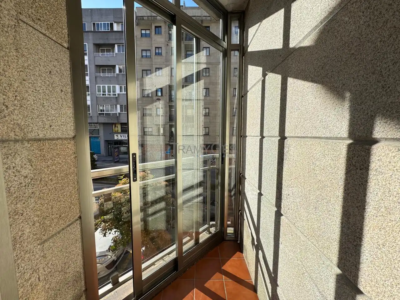 Balcony of Flat for sale in Vigo   with Heating, Parquet flooring and Storage room