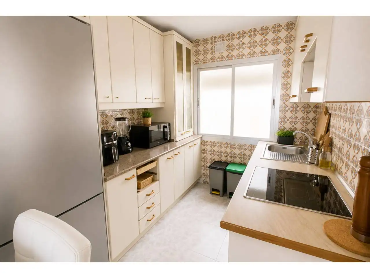 Kitchen of Flat for sale in Leganés  with Air Conditioner and Heating
