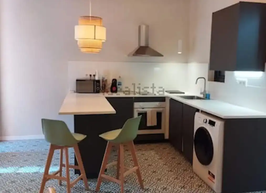 Kitchen of Commercial properties for rent in L'Hospitalet de Llobregat  with Air Conditioner, Heating and Terrace