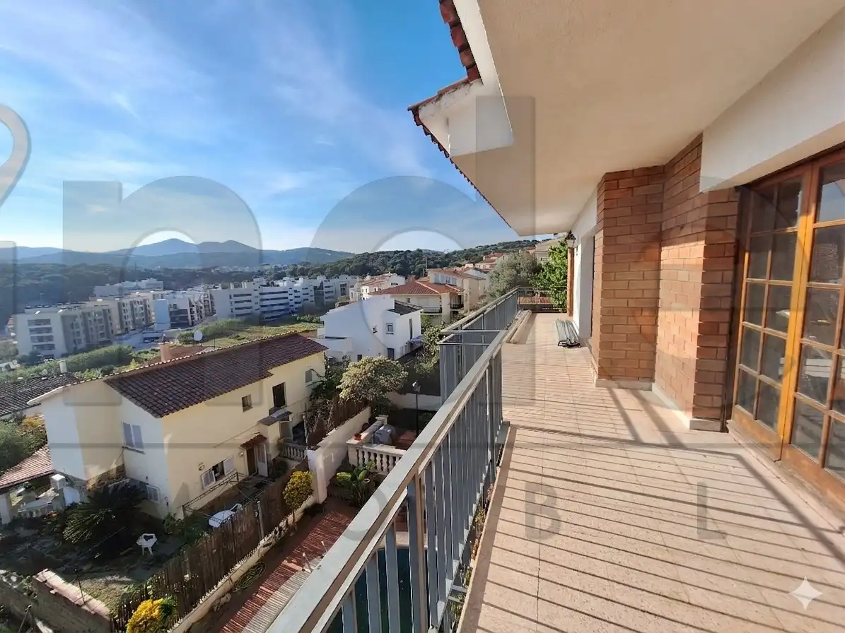 Terraza de Casa o chalet en venta en Arenys de Mar con Calefacción, Jardín privado y Parquet