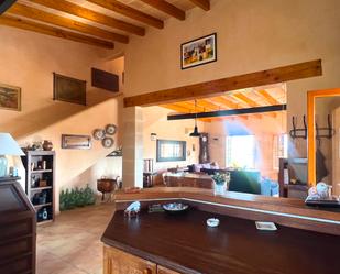 Living room of House or chalet for sale in Ses Salines  with Air Conditioner, Private garden and Terrace