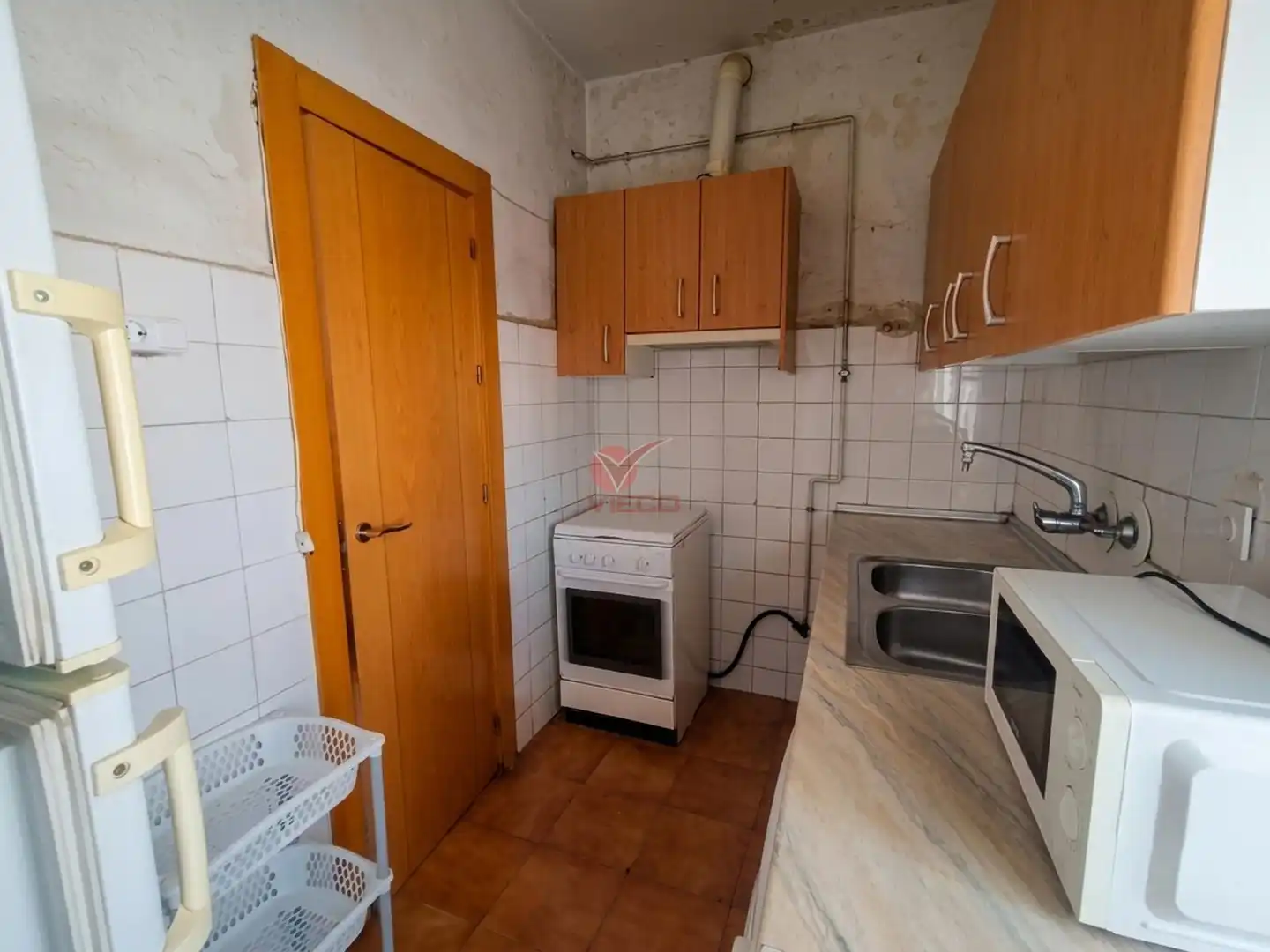 Küche von Wohnung zum Verkauf in Cuenca mit Heizung, Terrasse und Möbliert