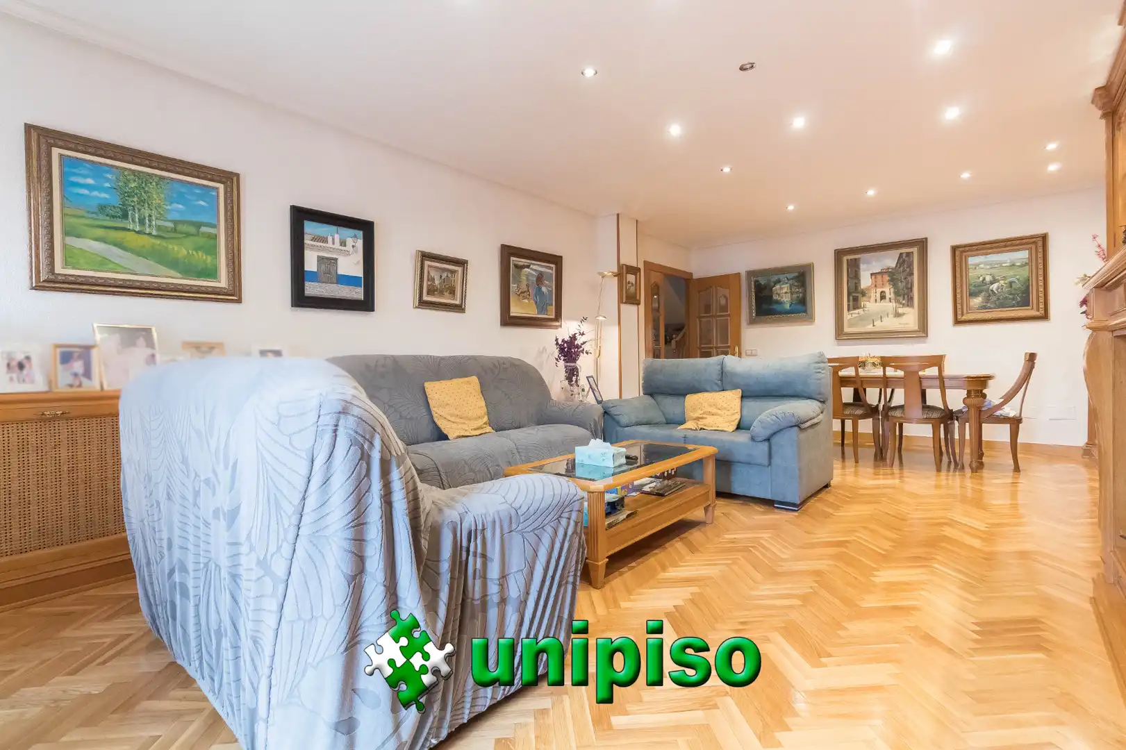 Wohnzimmer von Maisonette zum Verkauf in Leganés mit Klimaanlage, Heizung und Parkett