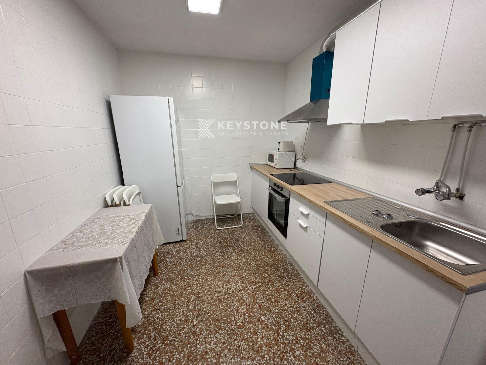 Cuina de Pis de lloguer en Alicante / Alacant amb Aire condicionat, Calefacció i Terrassa