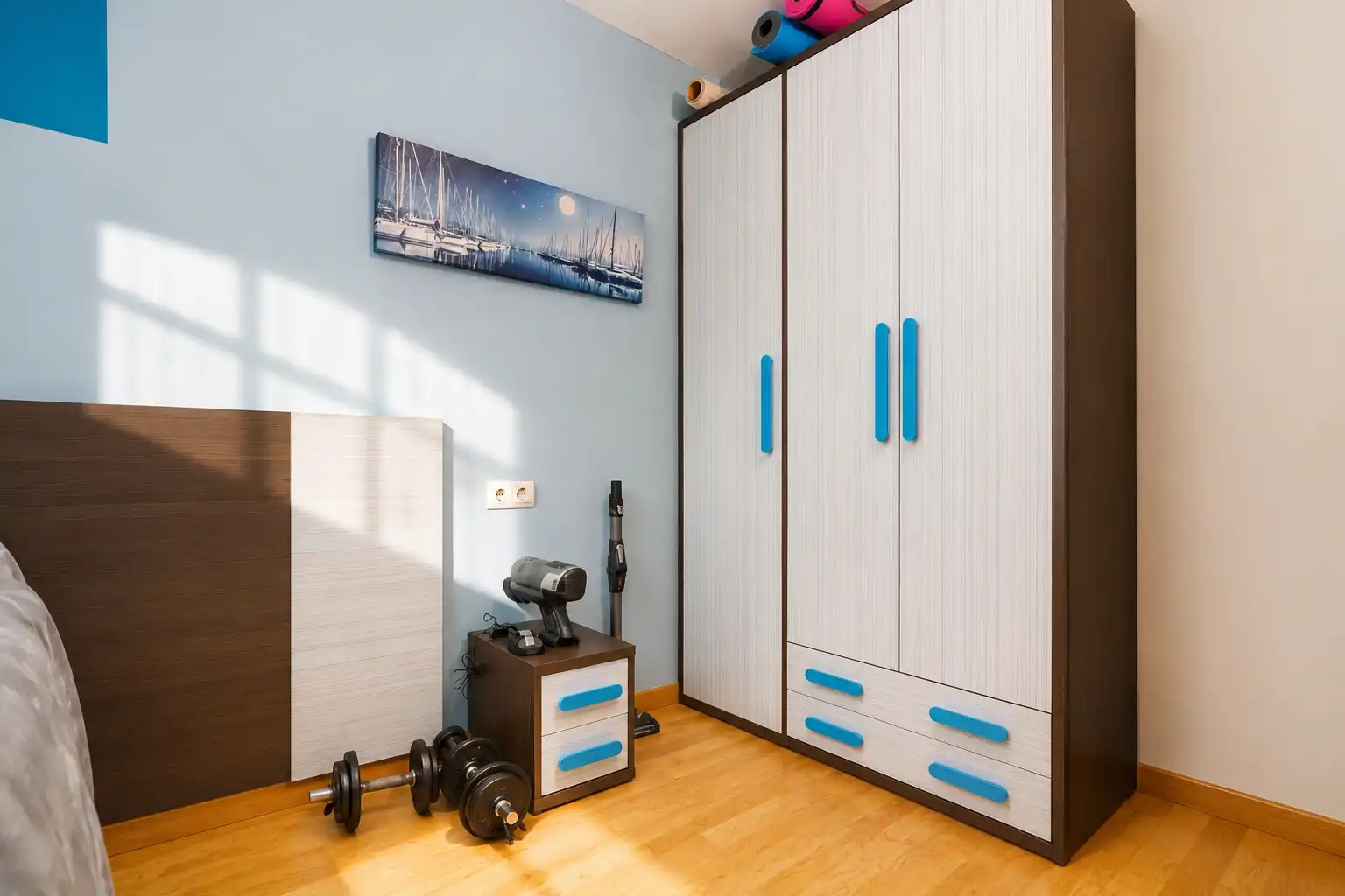 Schlafzimmer von Wohnung zum Verkauf in La Pobla de Mafumet mit Klimaanlage und Balkon