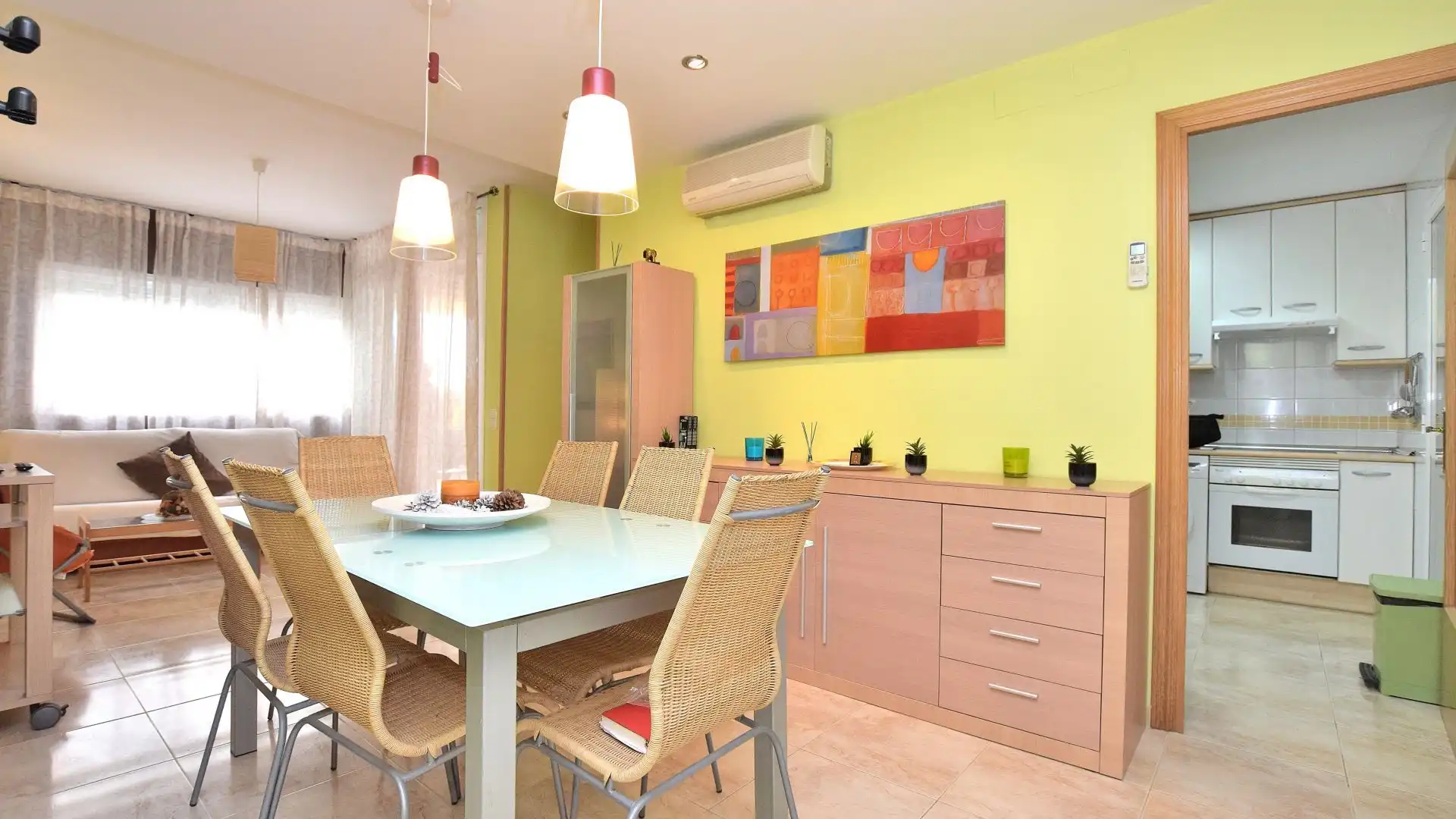 Comedor de Dúplex en venta en Salou con Aire acondicionado, Calefacción y Amueblado