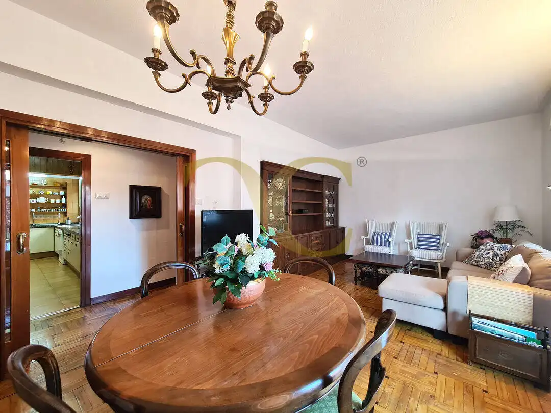 Living room of Flat for sale in Gijón   with Heating and Terrace