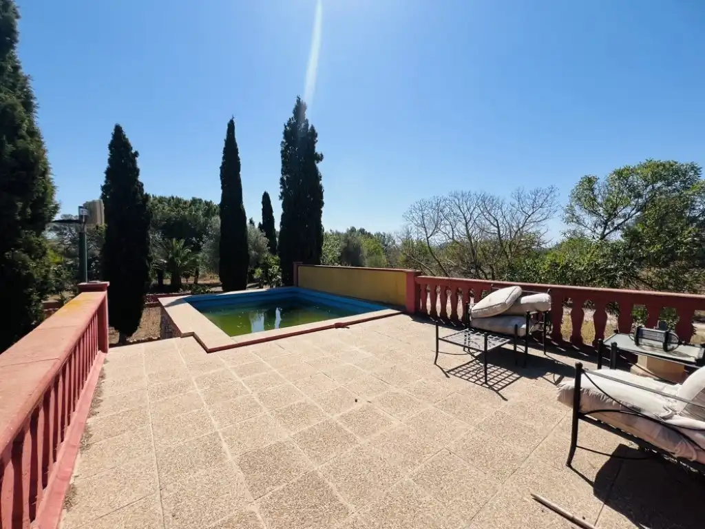 Jardín de Casa o chalet en venta en Algaida con Aire acondicionado, Terraza y Piscina