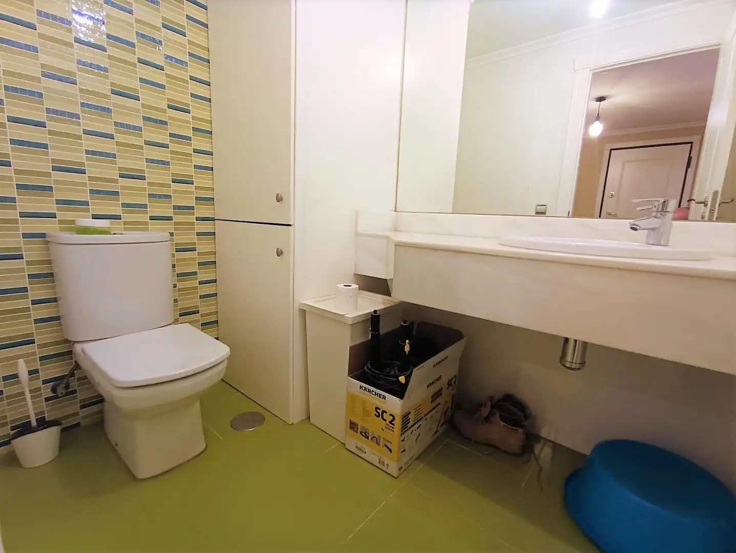 Baño de Apartamento en venta en Águilas con Aire acondicionado, Calefacción y Jardín privado