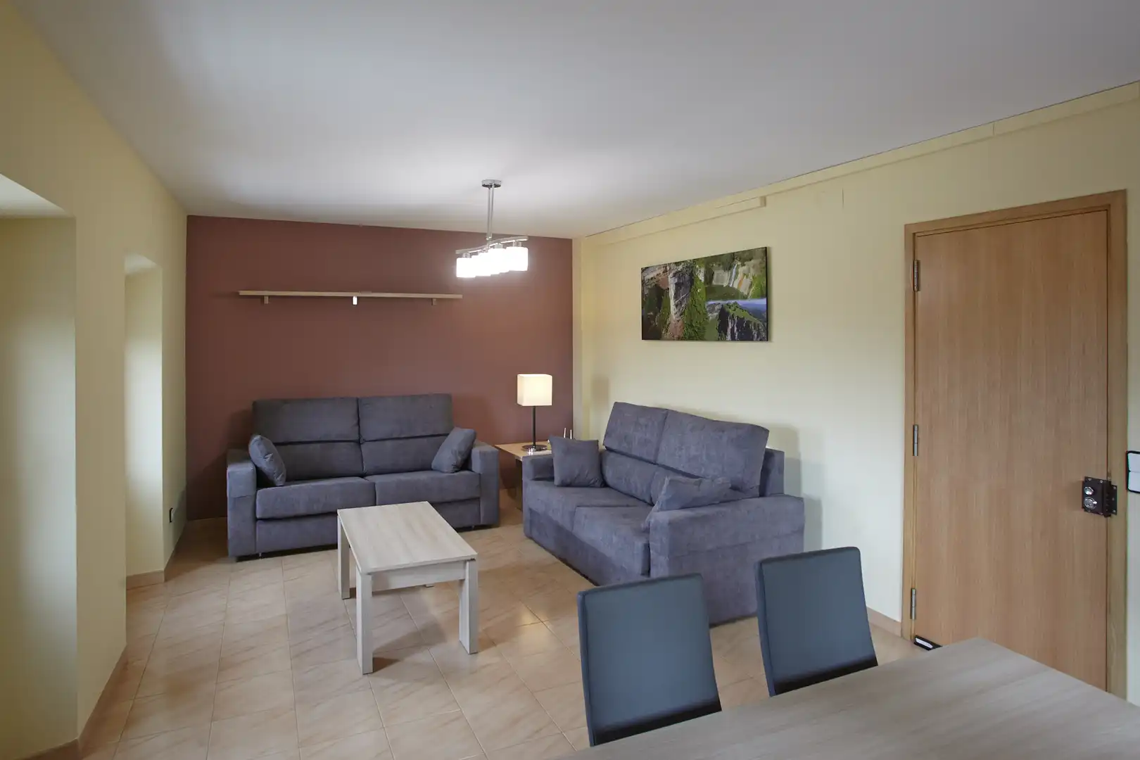 Sala de estar de Casa o chalet en venta en L'Esquirol con Calefacción, Jardín privado y Terraza