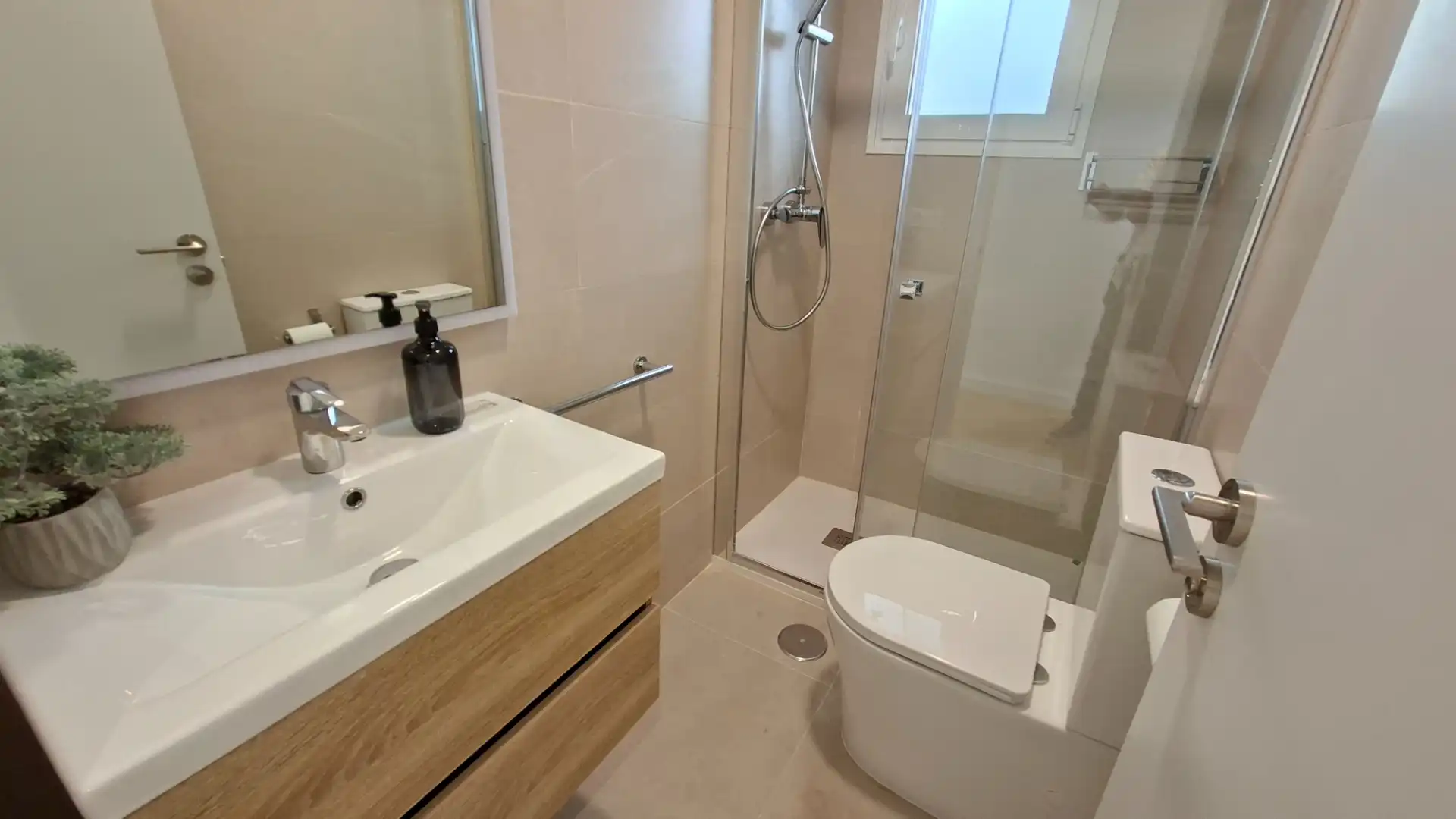 Baño de Piso de alquiler con opción a compra en San Vicente del Raspeig / Sant Vicent del Raspeig con Terraza y Amueblado
