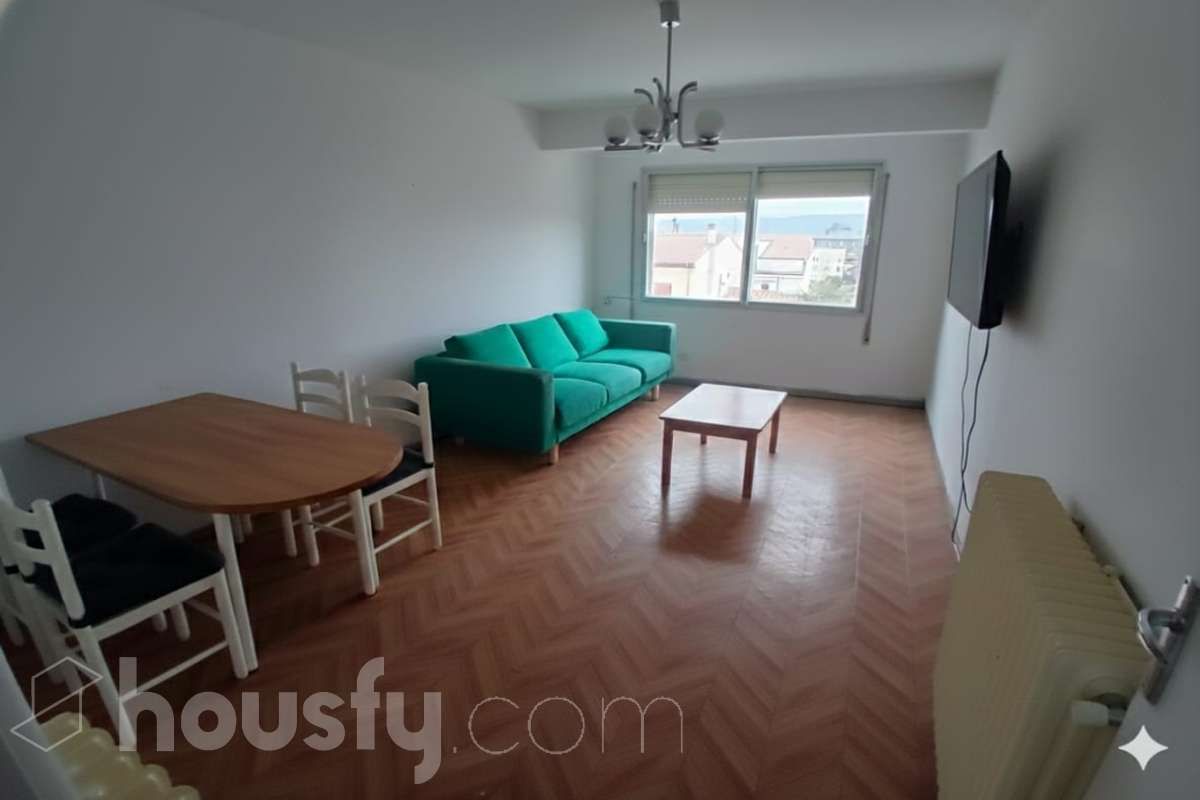 Living room of Flat to rent in Piedrahíta  with Heating, Furnished and Balcony