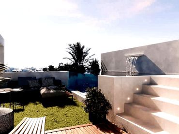 Àtic amb piscina en venda a Centro