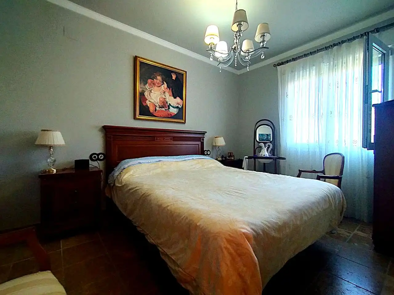 Dormitori de Casa o xalet en venda en Oliva amb Aire condicionat, Jardí privat i Terrassa