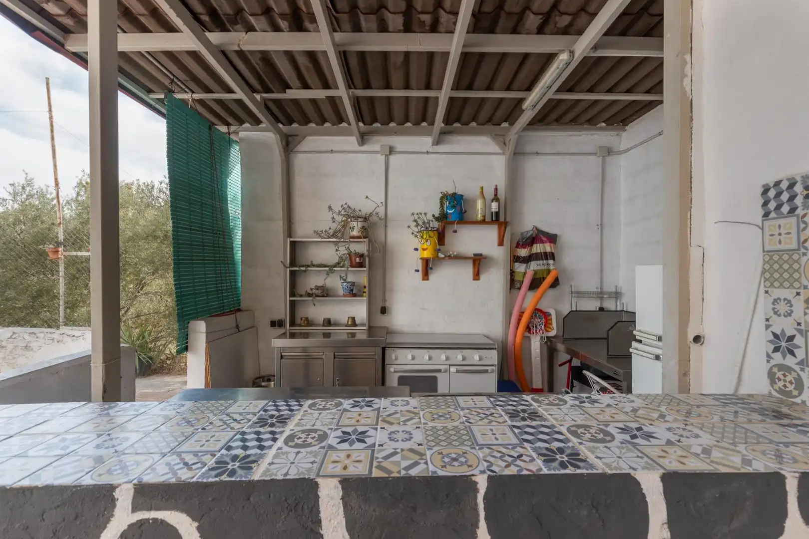 Cocina de Finca rústica en venta en Cogollos de la Vega con Jardín privado y Piscina