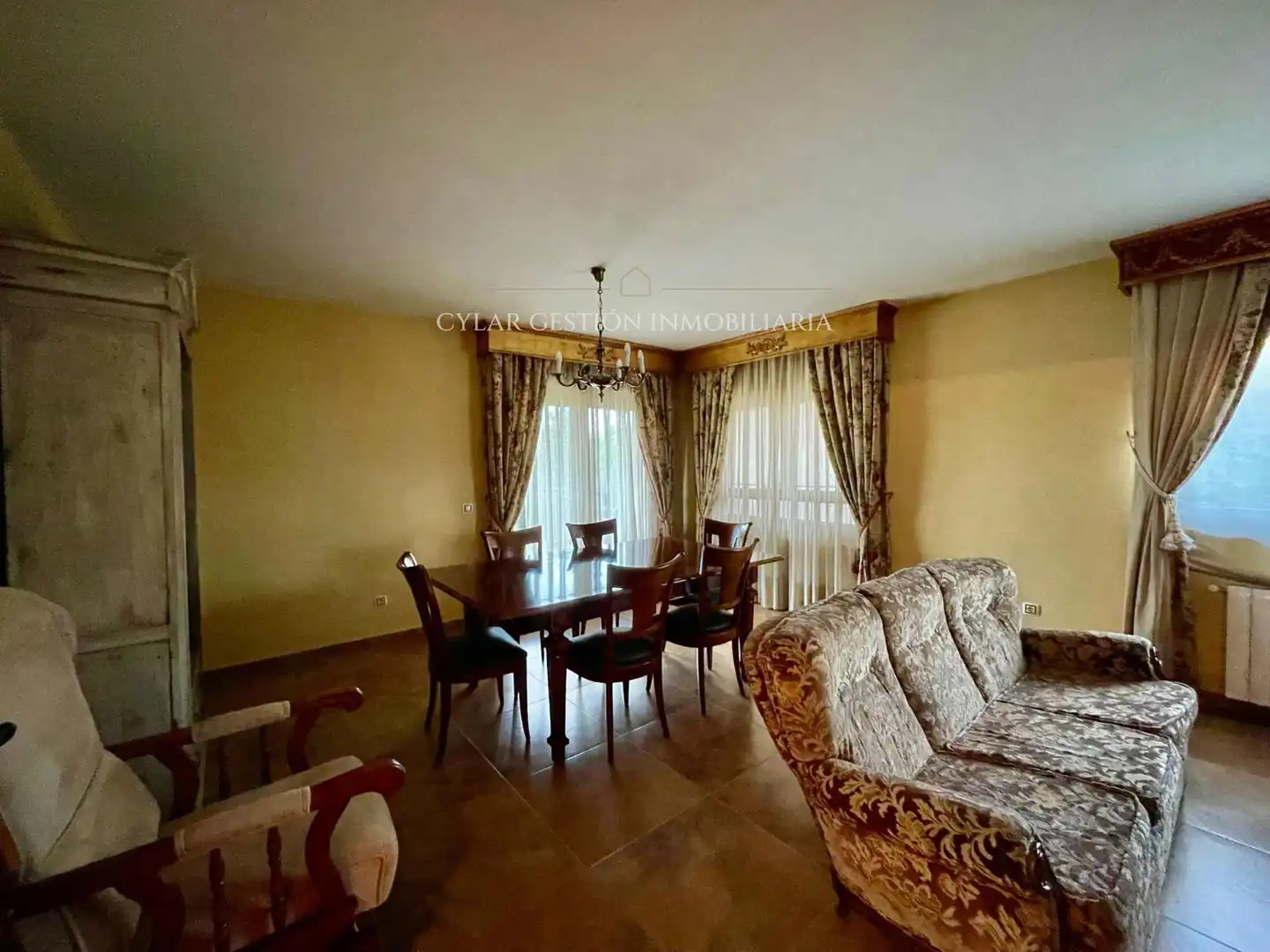 Comedor de Casa o chalet en venta en San Cristóbal de la Cuesta con Calefacción, Parquet y Terraza