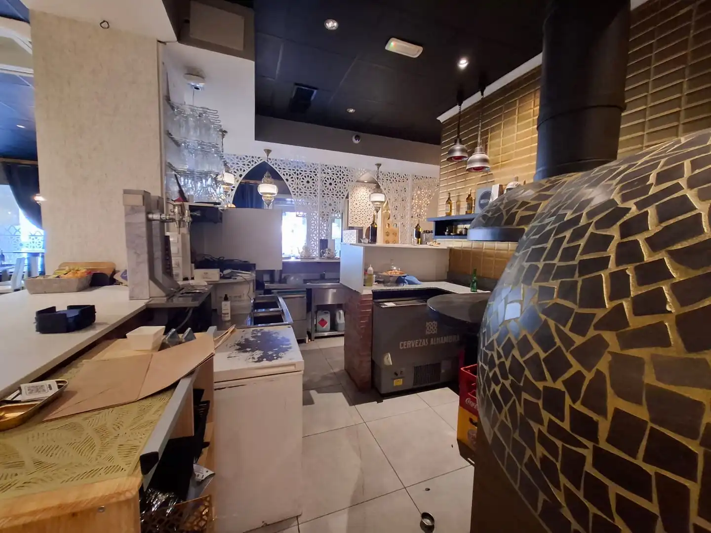 Cocina de Local en traspaso en Vigo  con Aire acondicionado, Terraza y Amueblado