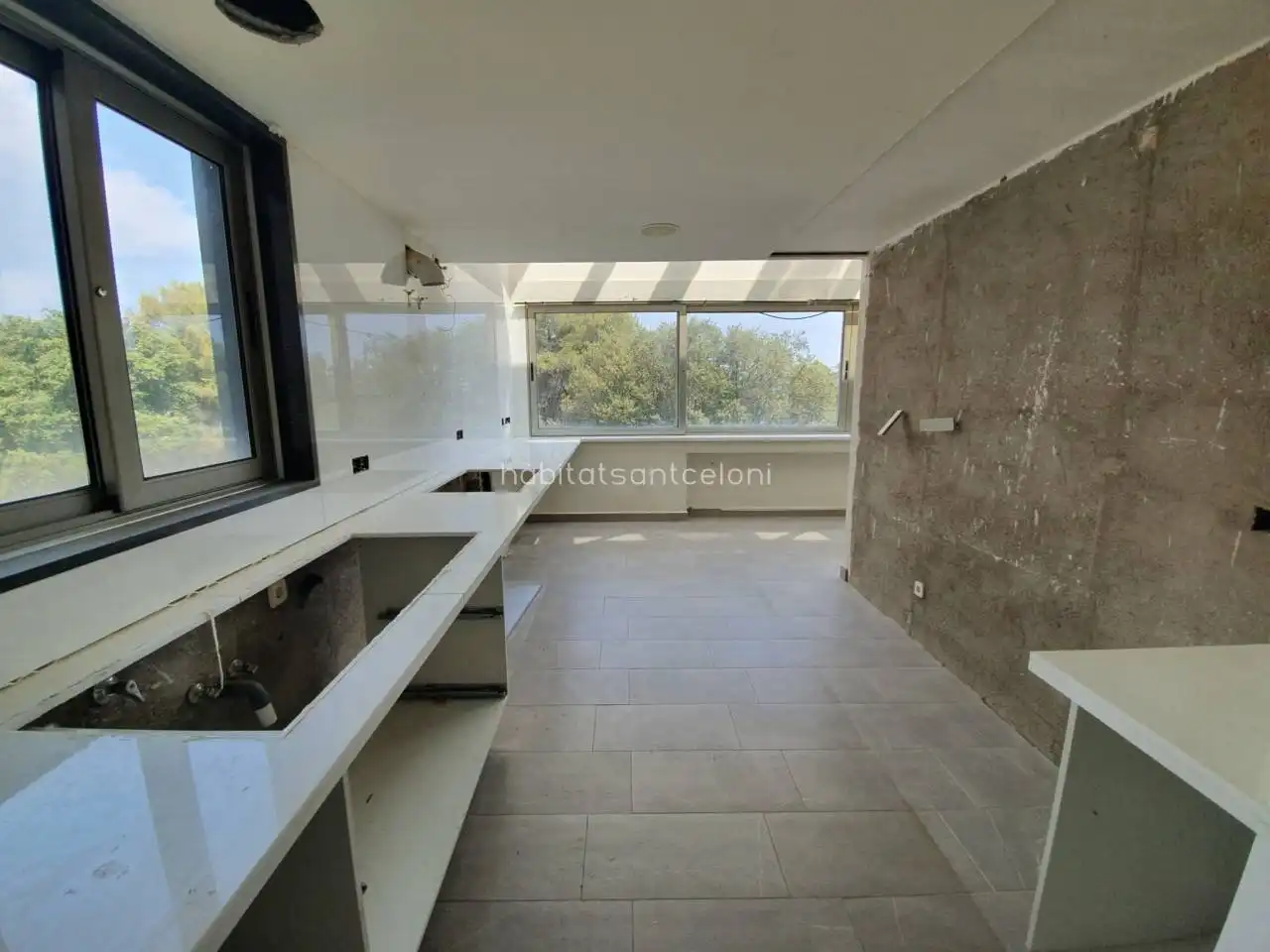 Cuina de Casa o xalet en venda en L'Ametlla del Vallès amb Jardí privat, Terrassa i Piscina