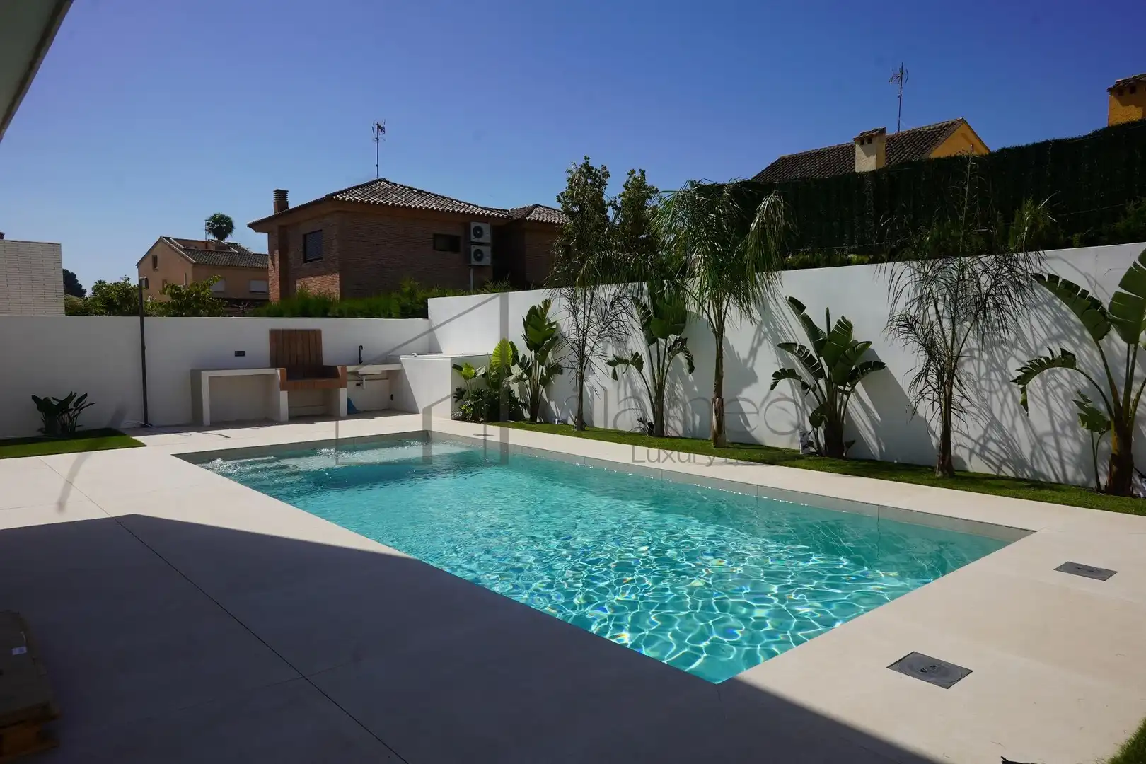 Piscina de Casa o chalet en venta en L'Eliana con Aire acondicionado, Calefacción y Jardín privado