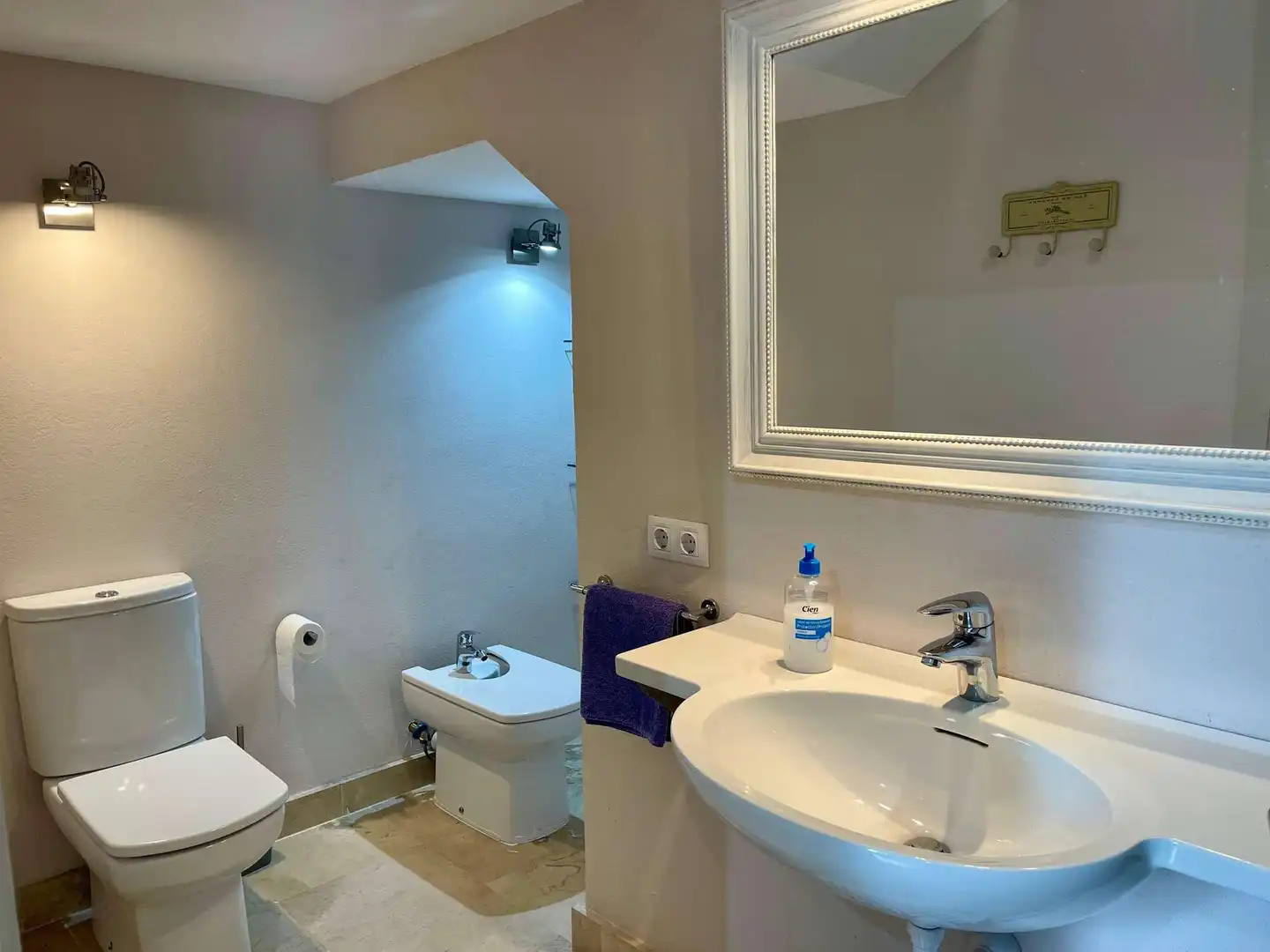 Baño de Piso de alquiler en Son Servera con Aire acondicionado, Terraza y Amueblado