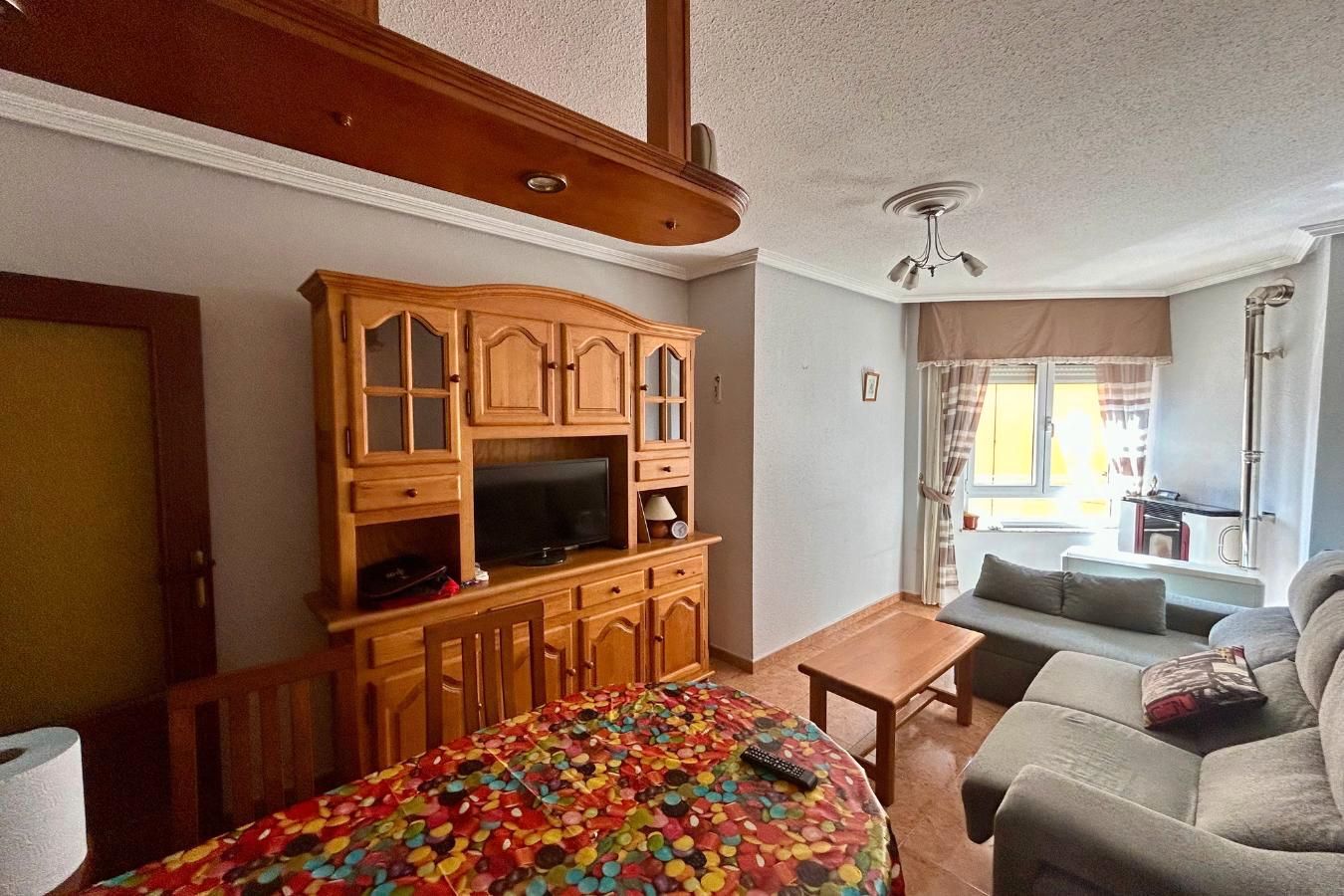 Living room of Flat for sale in Santa Marina del Rey