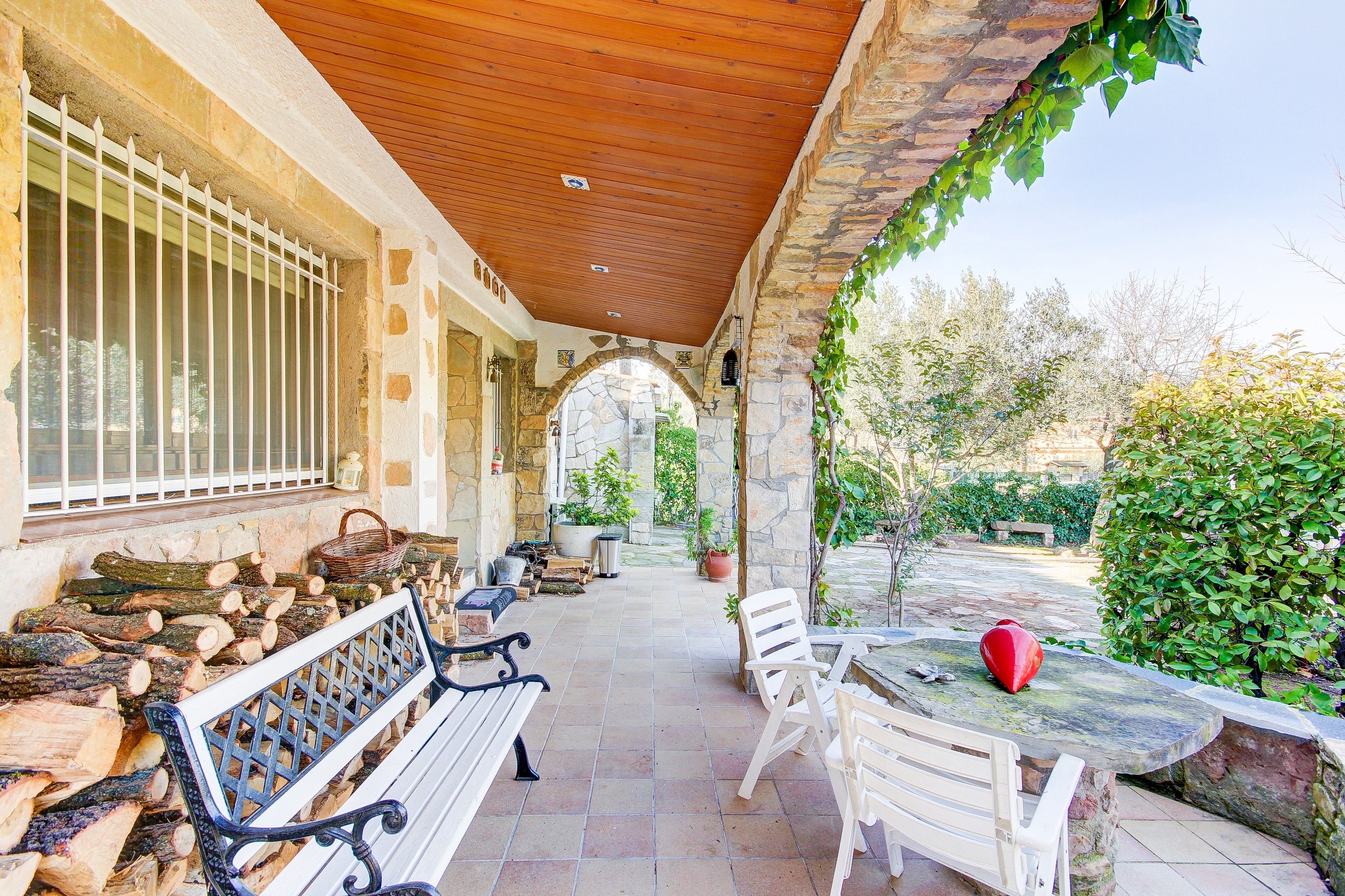 Terrassa de Casa o xalet en venda en Fonollosa amb Aire condicionat, Calefacció i Jardí privat