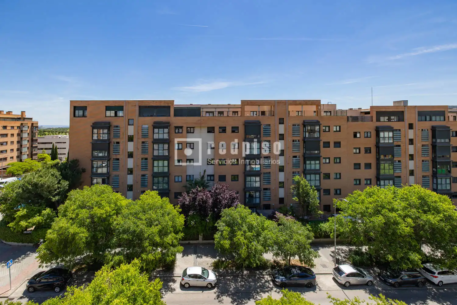 Exterior view of Flat for sale in Madrid  with Air Conditioner, Heating and Private garden