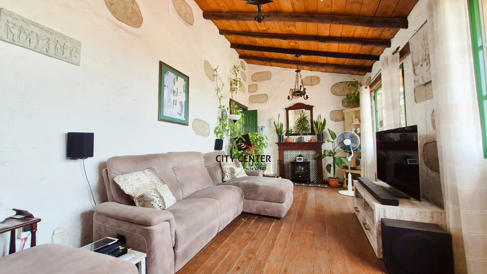 Living room of Houses for sale in San Miguel de Abona  with Private garden, Terrace and Jacuzzi