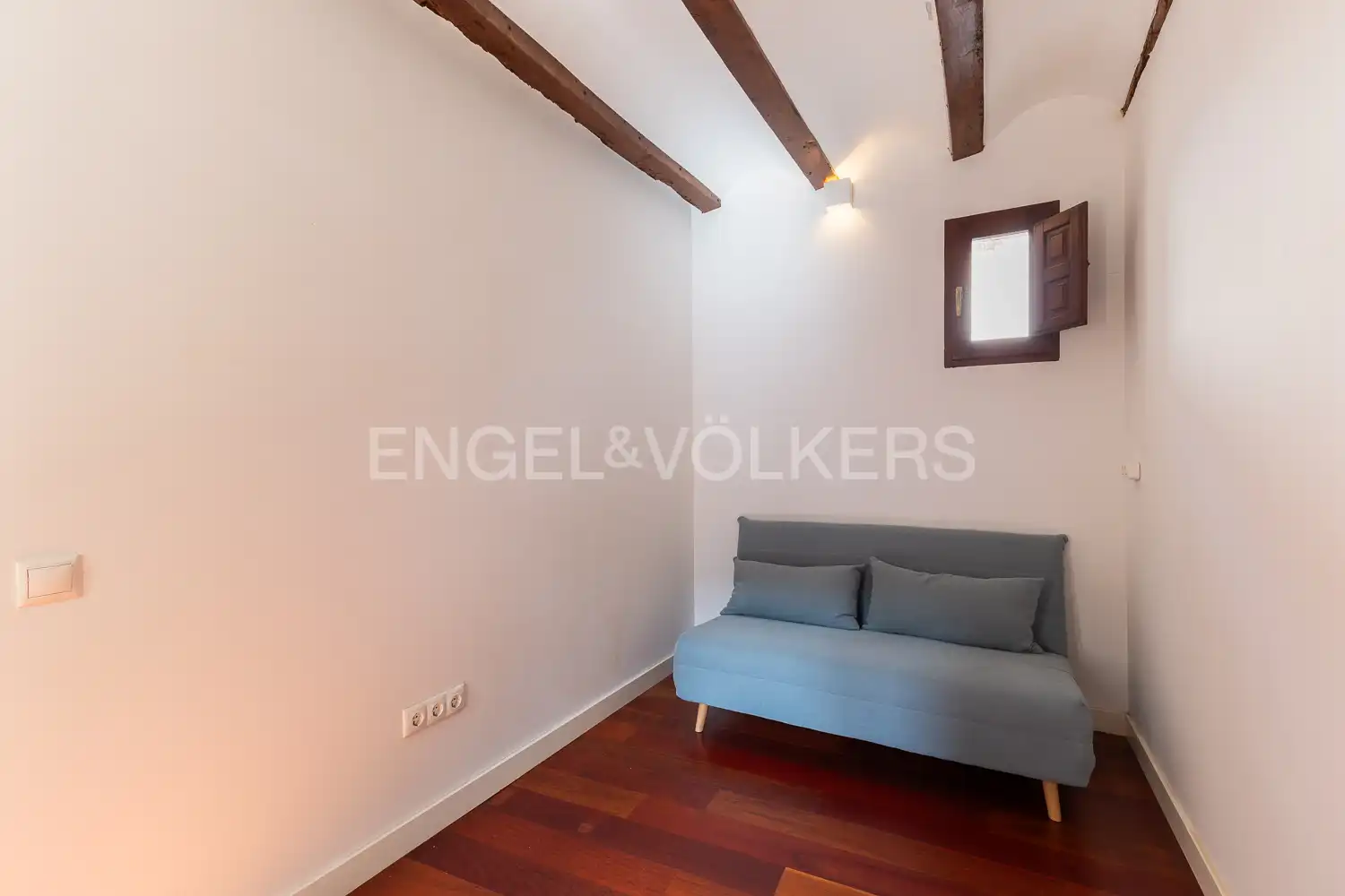 Sala de estar de Casa o chalet en venta en Manuel con Aire acondicionado, Calefacción y Parquet