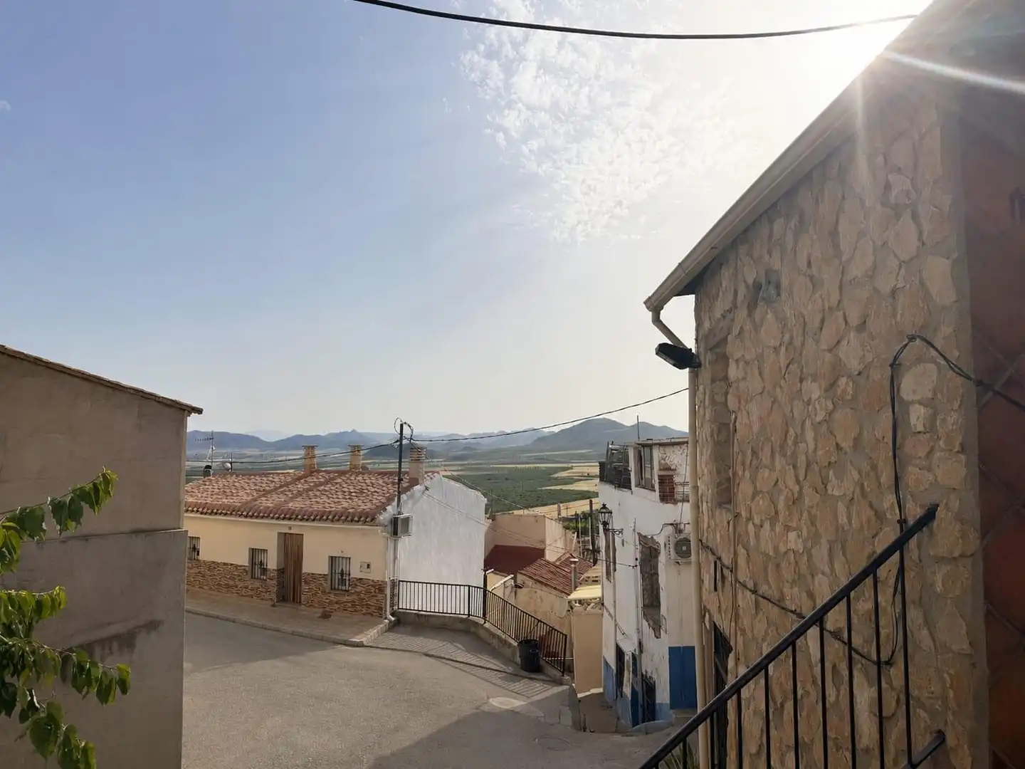 Vista exterior de Casa adosada en venda en Lorca