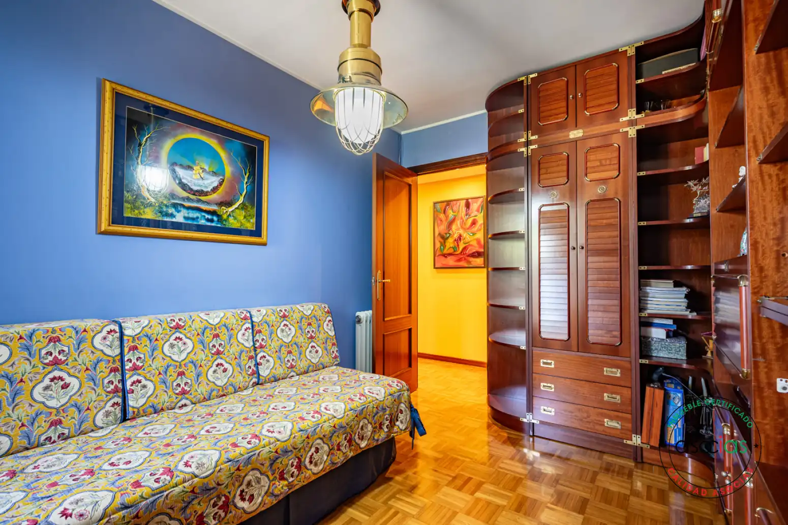 Bedroom of Attic for sale in Lena  with Heating, Parquet flooring and Terrace