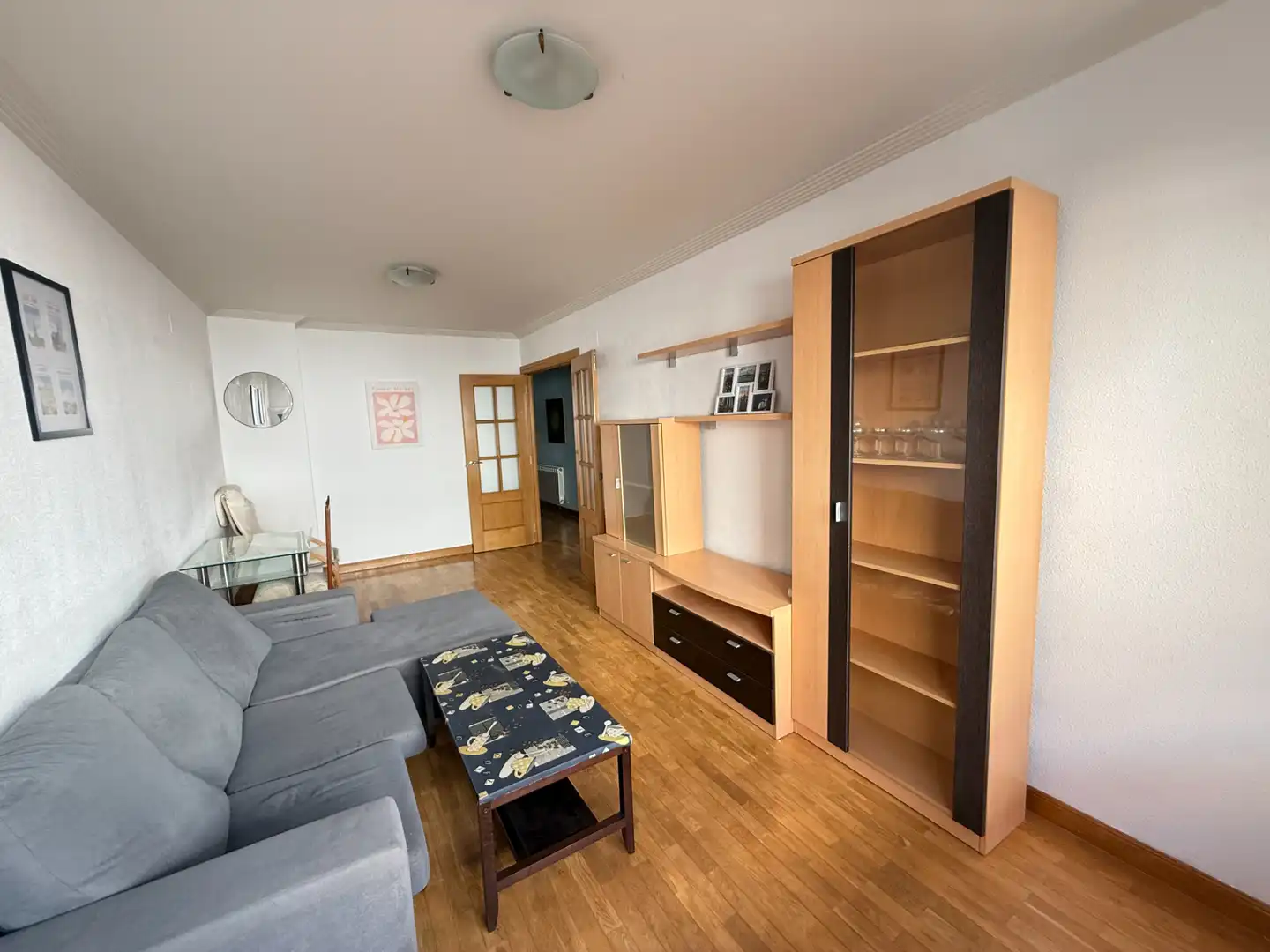 Sala de estar de Piso en venta en Palencia con Calefacción, Parquet y Trastero