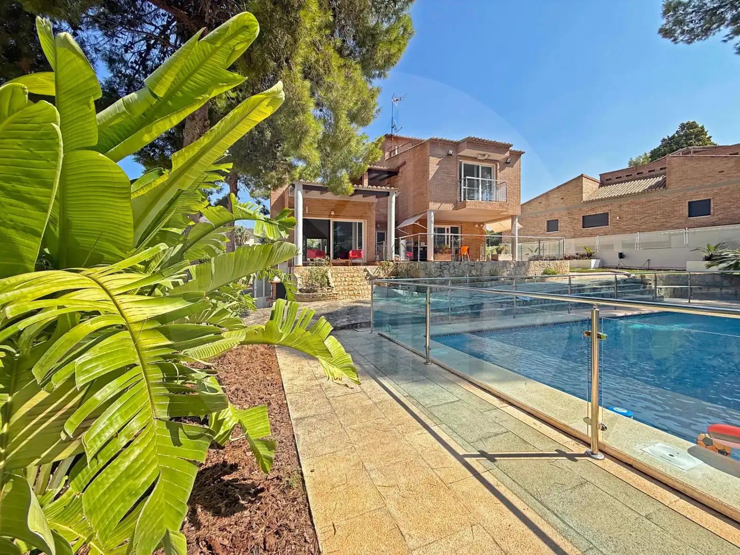 Piscina de Casa o xalet de lloguer en Puçol amb Aire condicionat, Calefacció i Jardí privat