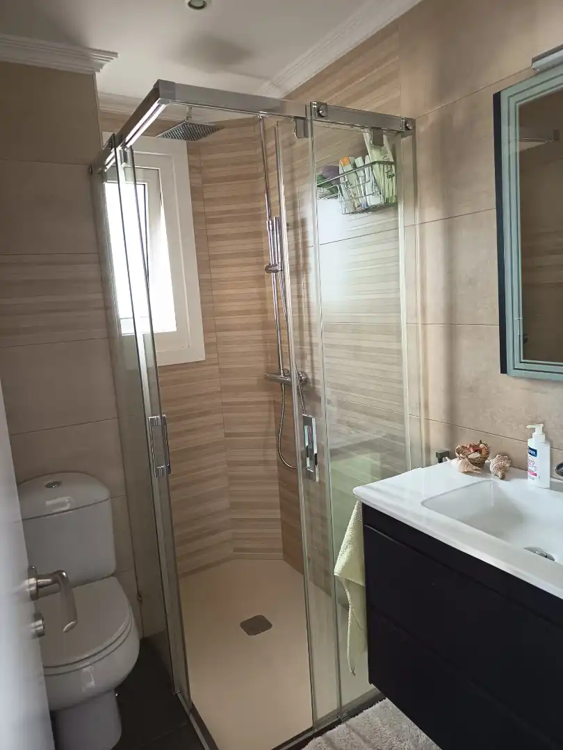 Bathroom of Apartments for sale in A Illa de Arousa   with Heating, Parquet flooring and Storage room
