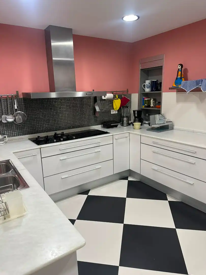 Cocina de Piso en venta en Barcelona con Aire acondicionado, Parquet y Terraza