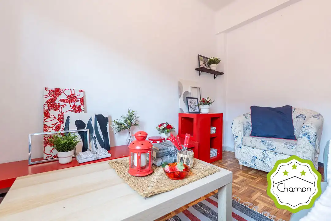 Wohnzimmer von Wohnung zum Verkauf in Bilbao  mit Privatgarten