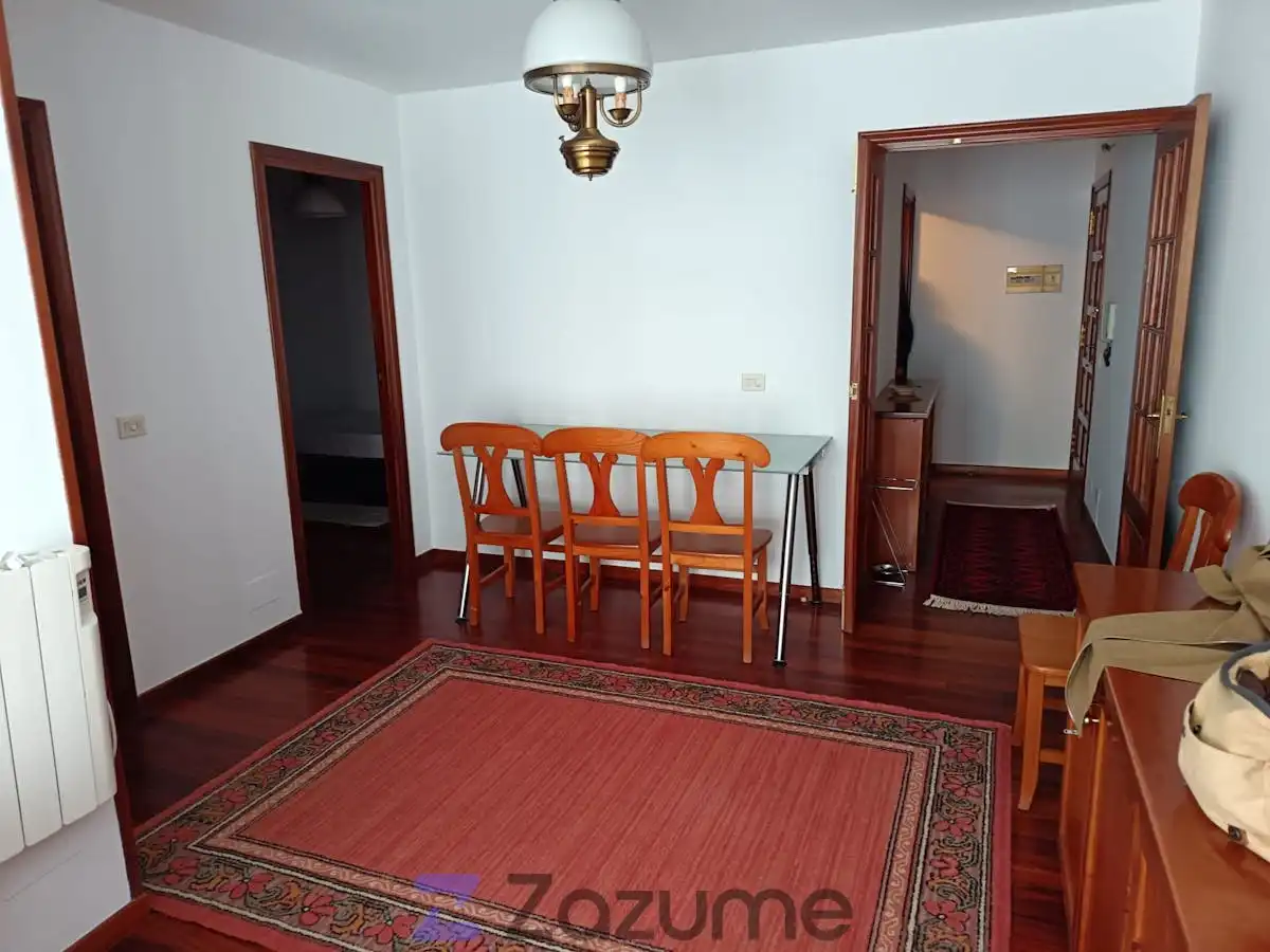 Comedor de Piso de alquiler en Santiago de Compostela  con Calefacción, Parquet y Amueblado