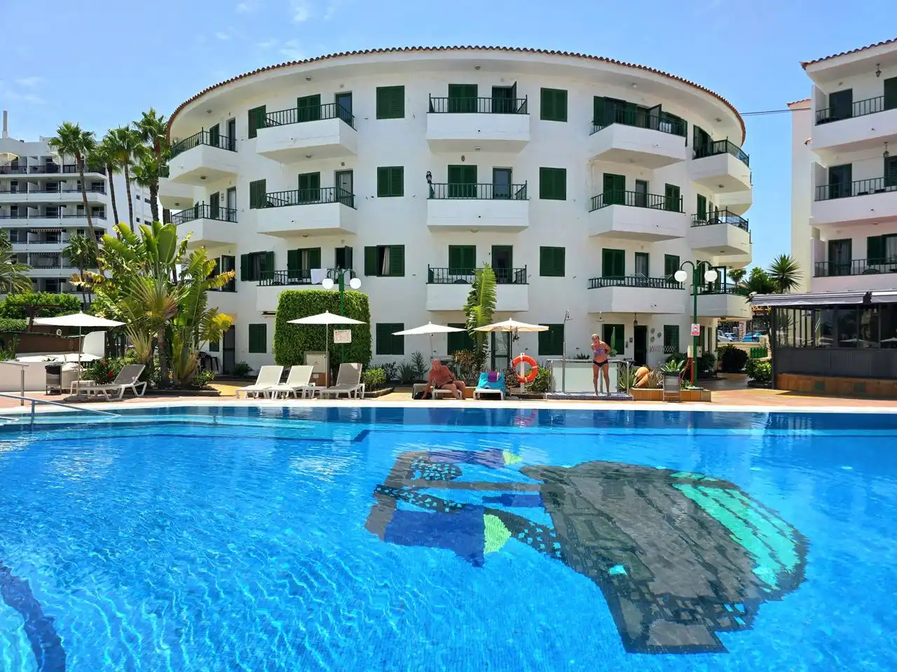 Schwimmbecken von Wohnungen zur Miete in San Bartolomé de Tirajana mit Terrasse, Möbliert und Balkon