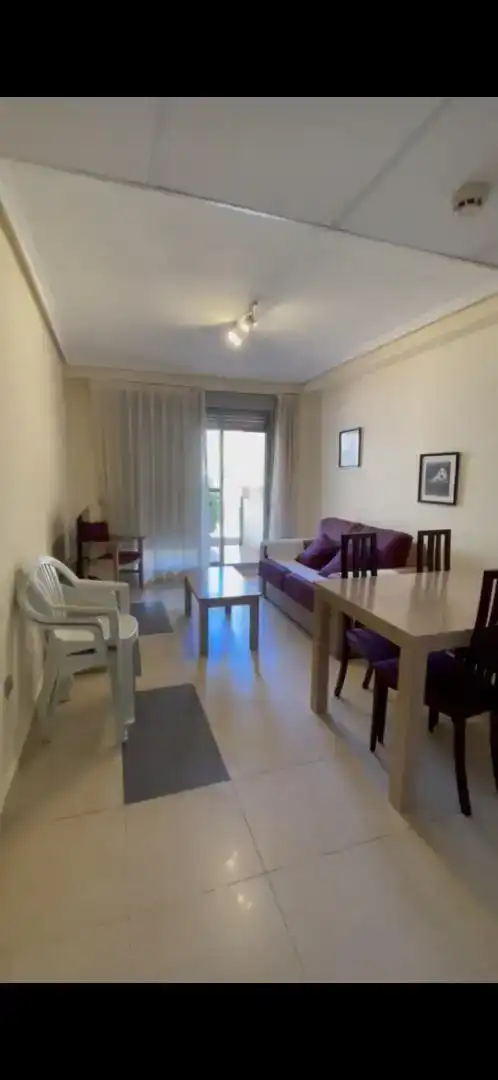 Sala de estar de Piso en venta en Vera con Aire acondicionado, Amueblado y Lavadora