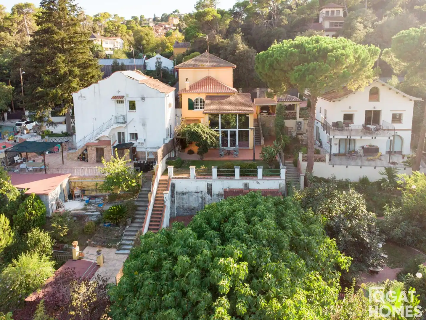 Vista exterior de Casa o xalet en venda en Sant Cugat del Vallès amb Aire condicionat, Calefacció i Terrassa