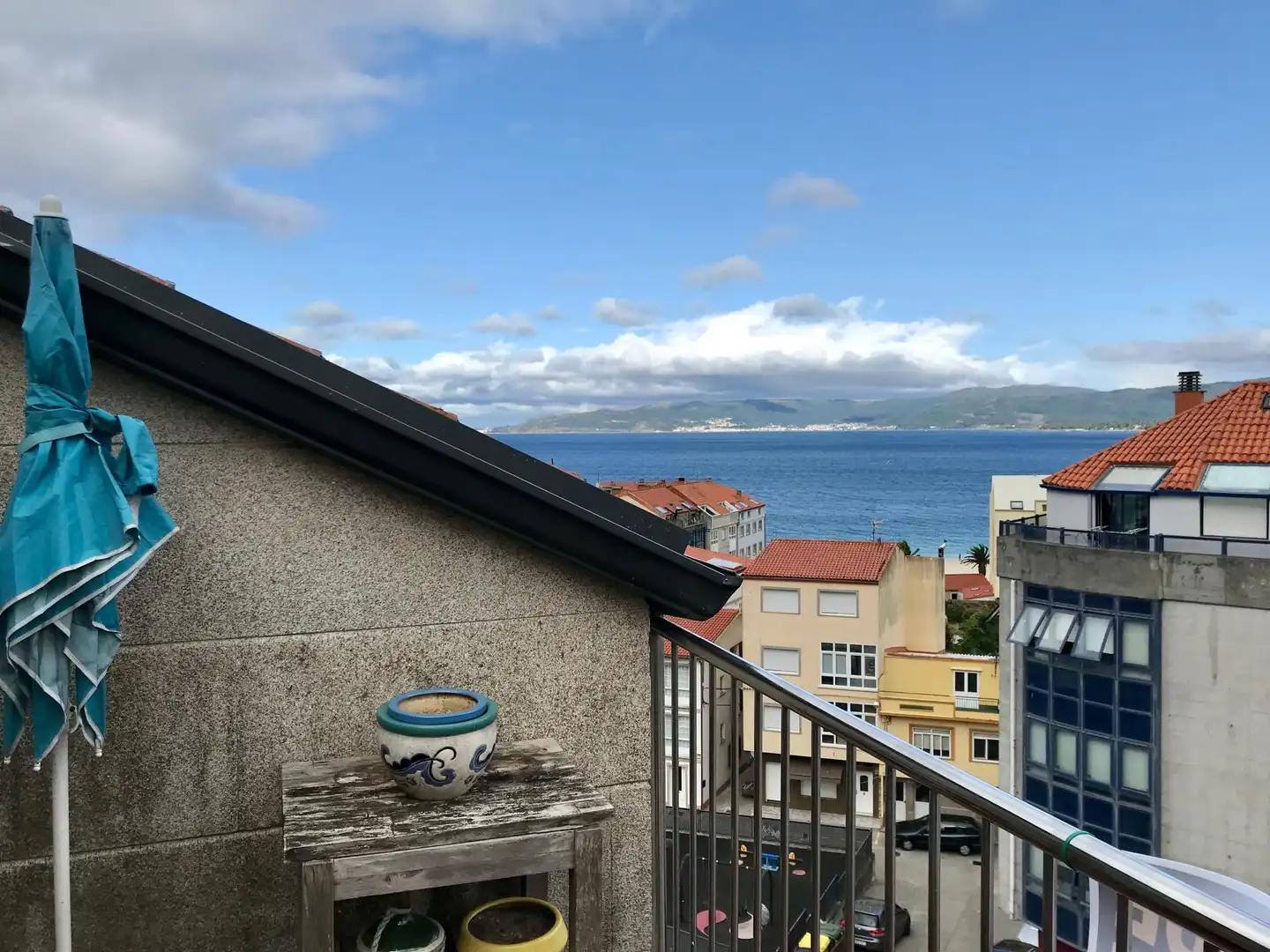 Exterior view of Attic for sale in Porto do Son  with Terrace and Furnished