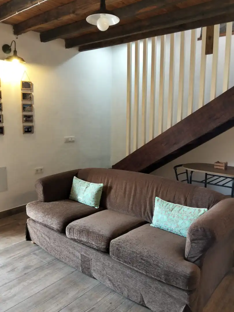 Living room of Houses for rent in Fasnia  with Terrace, Furnished and Oven