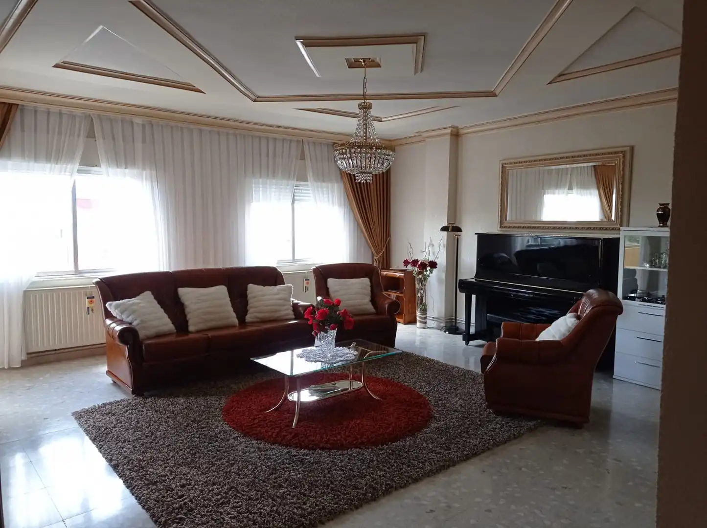 Sala de estar de Finca rústica en venta en Pedraza de Alba con Calefacción y Balcón