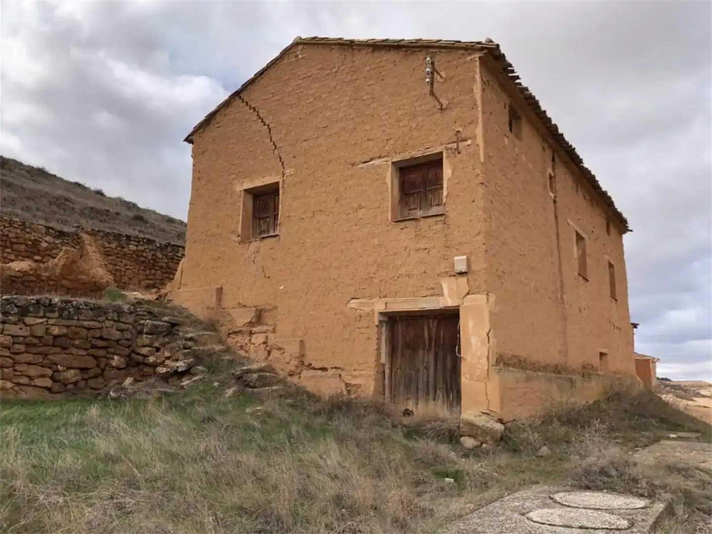 Vista exterior de Casa o chalet en venta en Monteagudo de las Vicarías