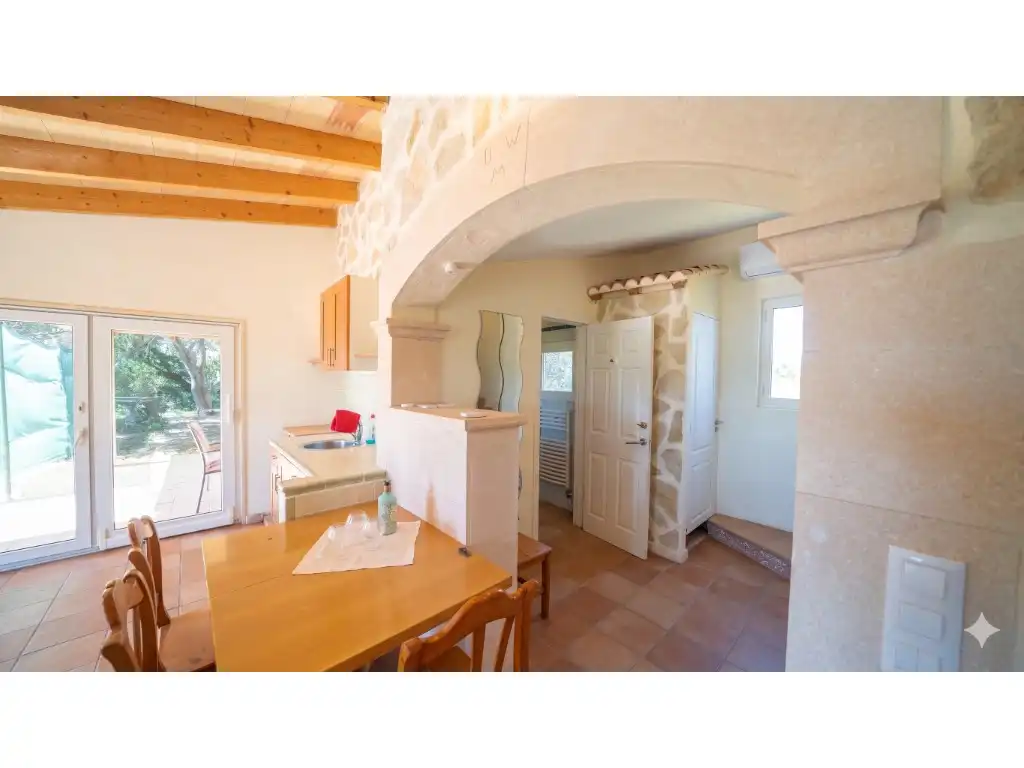 Küche von Haus oder Chalet zum Verkauf in Llucmajor mit Klimaanlage, Privatgarten und Terrasse