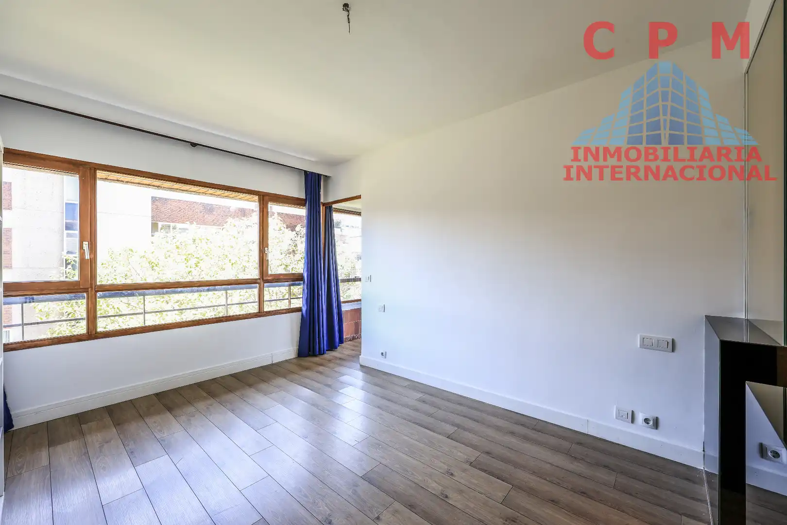 Schlafzimmer von Maisonette zur Miete in Madrid mit Klimaanlage, Heizung und Parkett