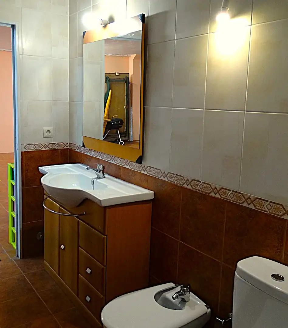 Bany de Casa o xalet en venda en Miño amb Calefacció, Parquet i Terrassa