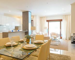 Dining room of Planta baja to rent in Marbella  with Air Conditioner, Terrace and Furnished