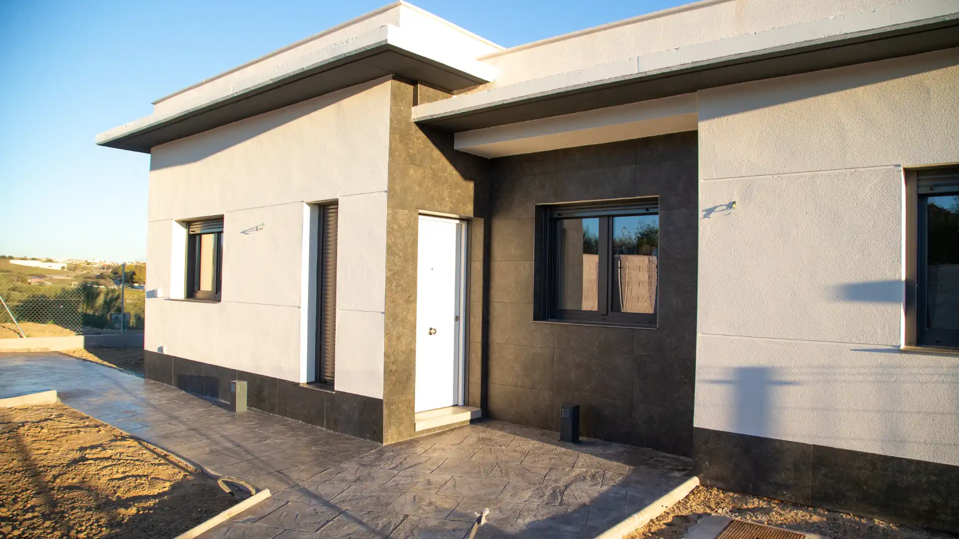 Vista exterior de Casa adosada en venta en Villamantilla con Calefacción