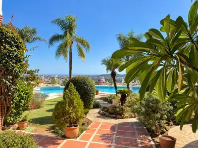 Jardín de Casa adosada en venta en Mijas Golf